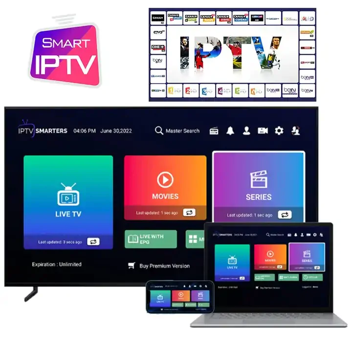 IPTV Smarters Pro configuration Smart TV chaînes